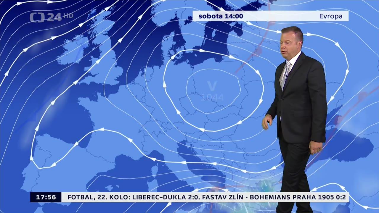 Předpověď počasí / 27.09.2024, 23:00