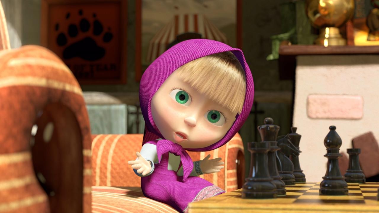 Masha and the Bear
									(neoficiální název)