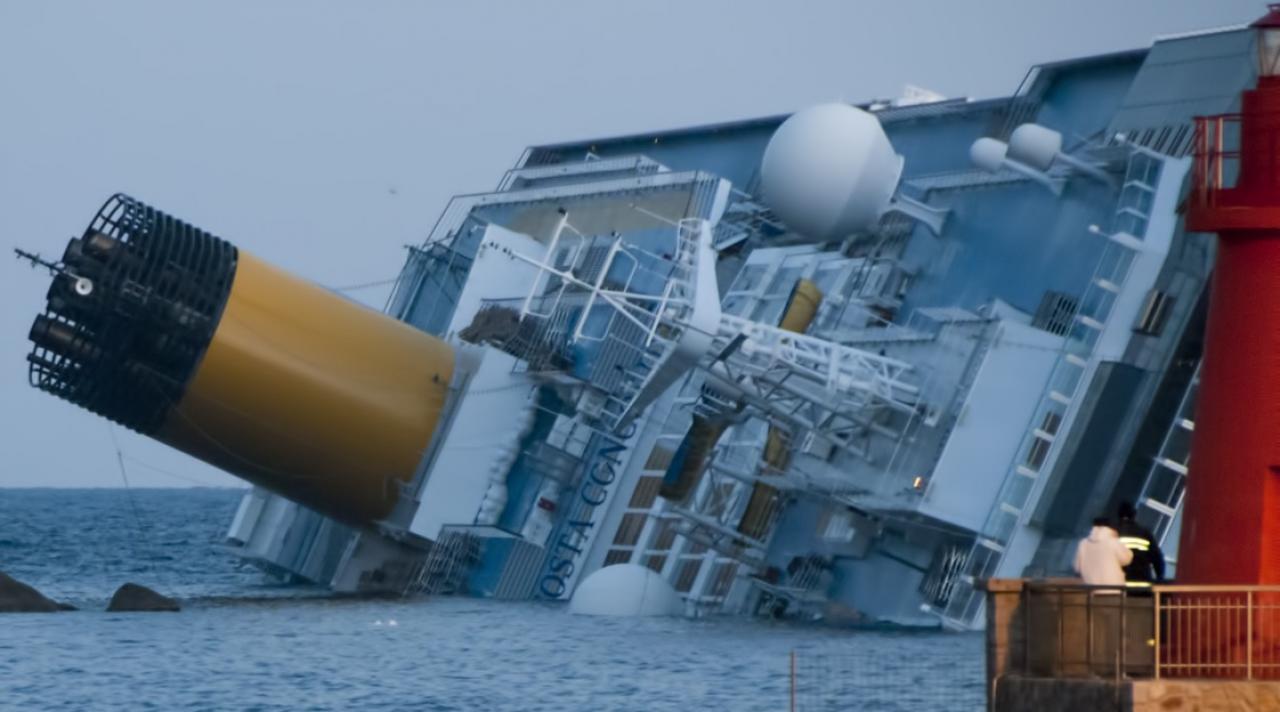 Proč ztroskotala Costa Concordia?